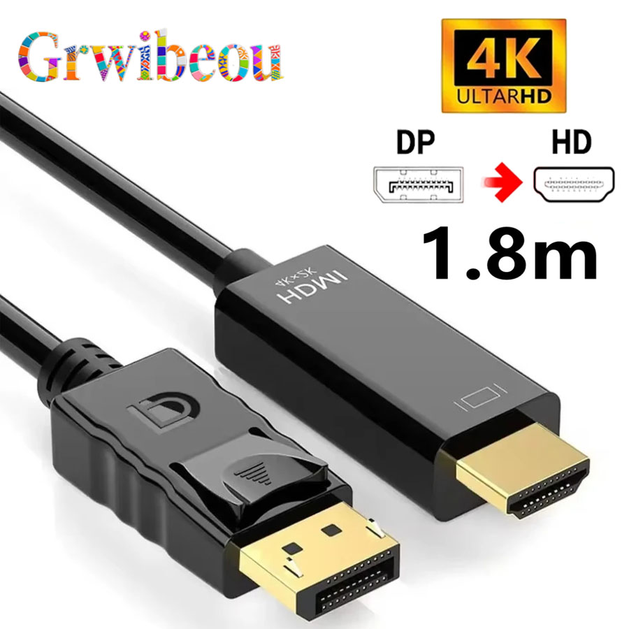 Home Cinema Projector 4K - 4K * 2K DisplayPort naar HDMI-compatibele