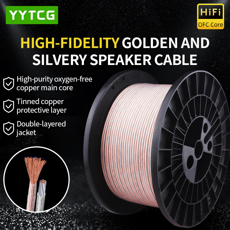 Genius Home Cinema - YYTCG DIY HIFI Audiokabel Zuurstofvrij Zuiver