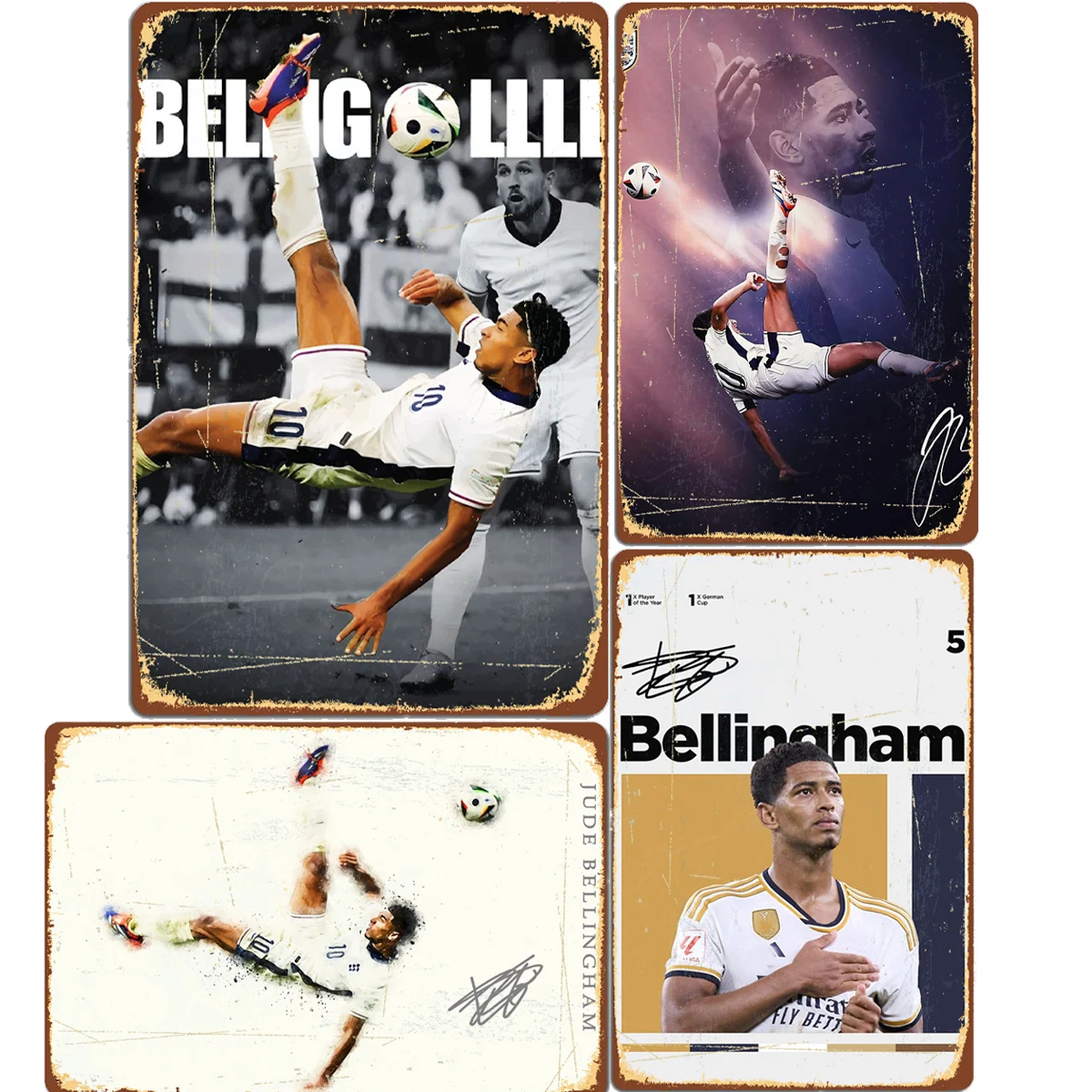 Home Cinema Logo - Jude Bellingham Voetbal Sport Speler Posters