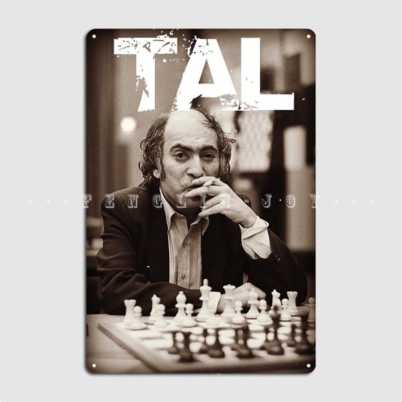 Home Cinema Logo - Russische Schaken Grootmeester Mikhail Tal Metalen