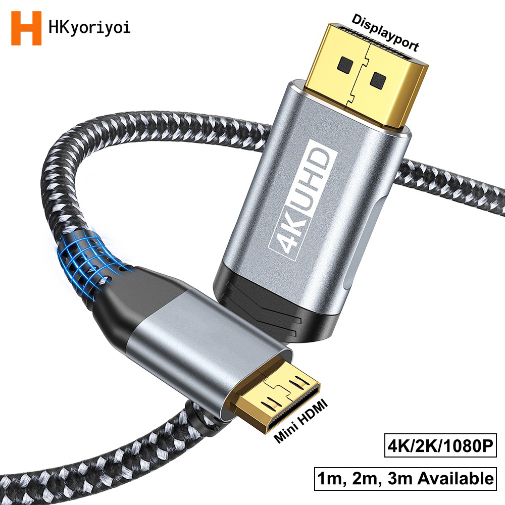 Home Cinema Projector 4K - DisplayPort Naar Mini HDMI Kabel UHD
