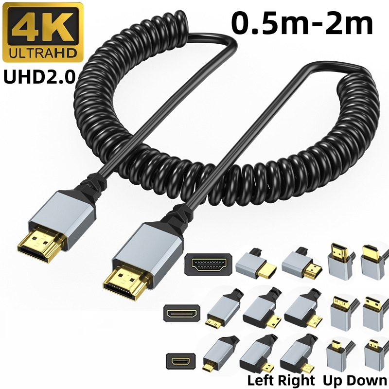 Home Cinema Projector 4K - 4K UHD veerkabel omhoog/omlaag/links/rechts hoek Mini