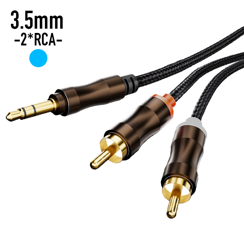 Genius Home Cinema - RCA naar 3.5 mm jack aux