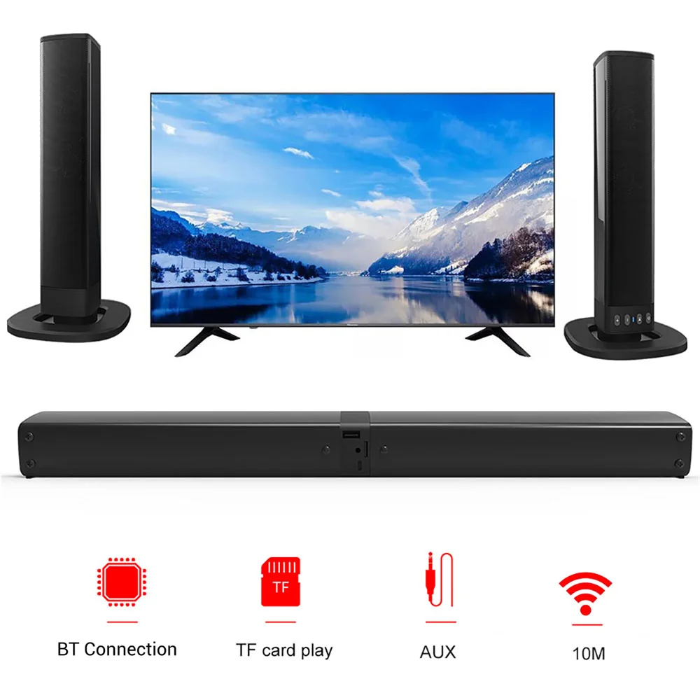 Draadloze Bluetooth TV Sound B - Home Cinema With Wireless Rear Speakers recensie en prijs