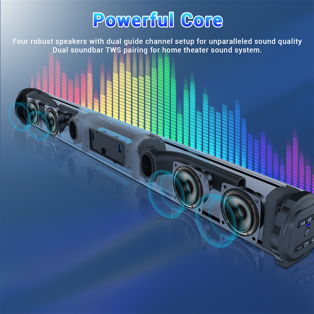 Soundbar TV-geluidssysteem Blu - Home Cinema With Wireless Rear Speakers recensie en prijs