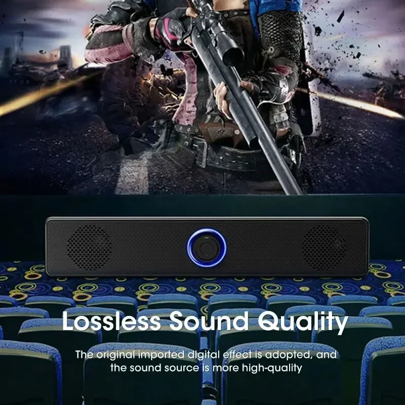 2.1CH Soundbar voor TV/PC, Blu - Home Cinema With Wireless Rear Speakers recensie en prijs