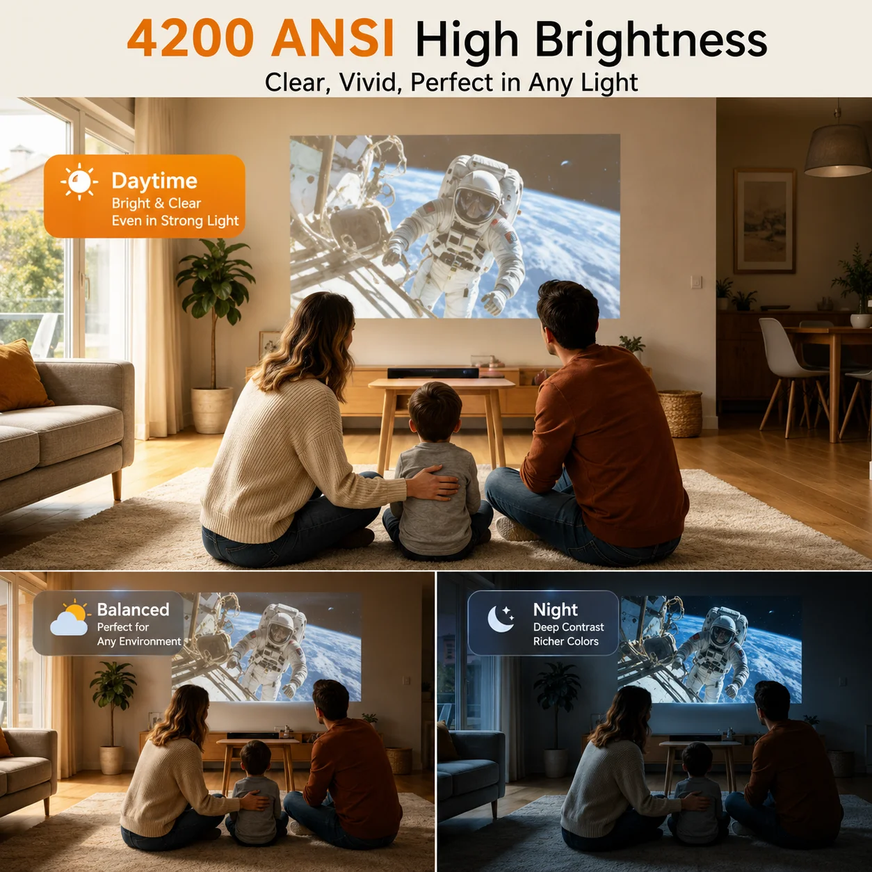 S7 4200ANSI Native 1080P 4K UH - Home Cinema With Wireless Rear Speakers recensie en prijs