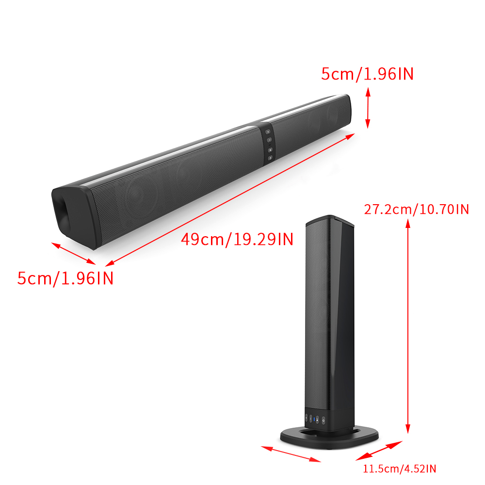 Krachtige Soundbar Sound Radio - Home Cinema With Wireless Rear Speakers recensie en prijs