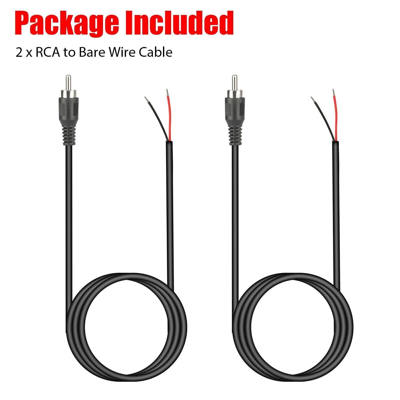 2-pack 10ft RCA mannelijke ste - Home Cinema Theatre recensie en prijs