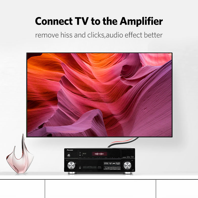 Ugreen 2RCA Om 2 Rca Male Naar - Genius Home Cinema recensie en prijs