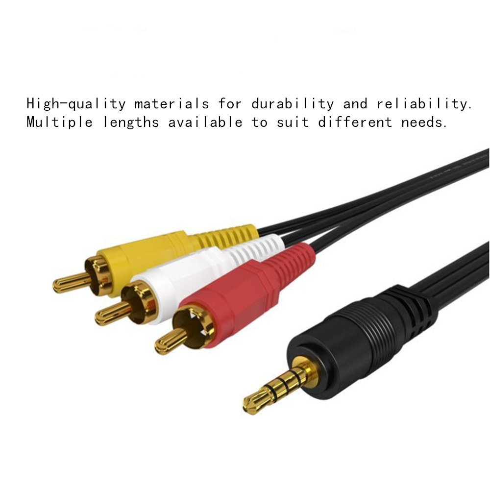 3,5 mm naar 3 RCA Audio Video  - Genius Home Cinema recensie en prijs