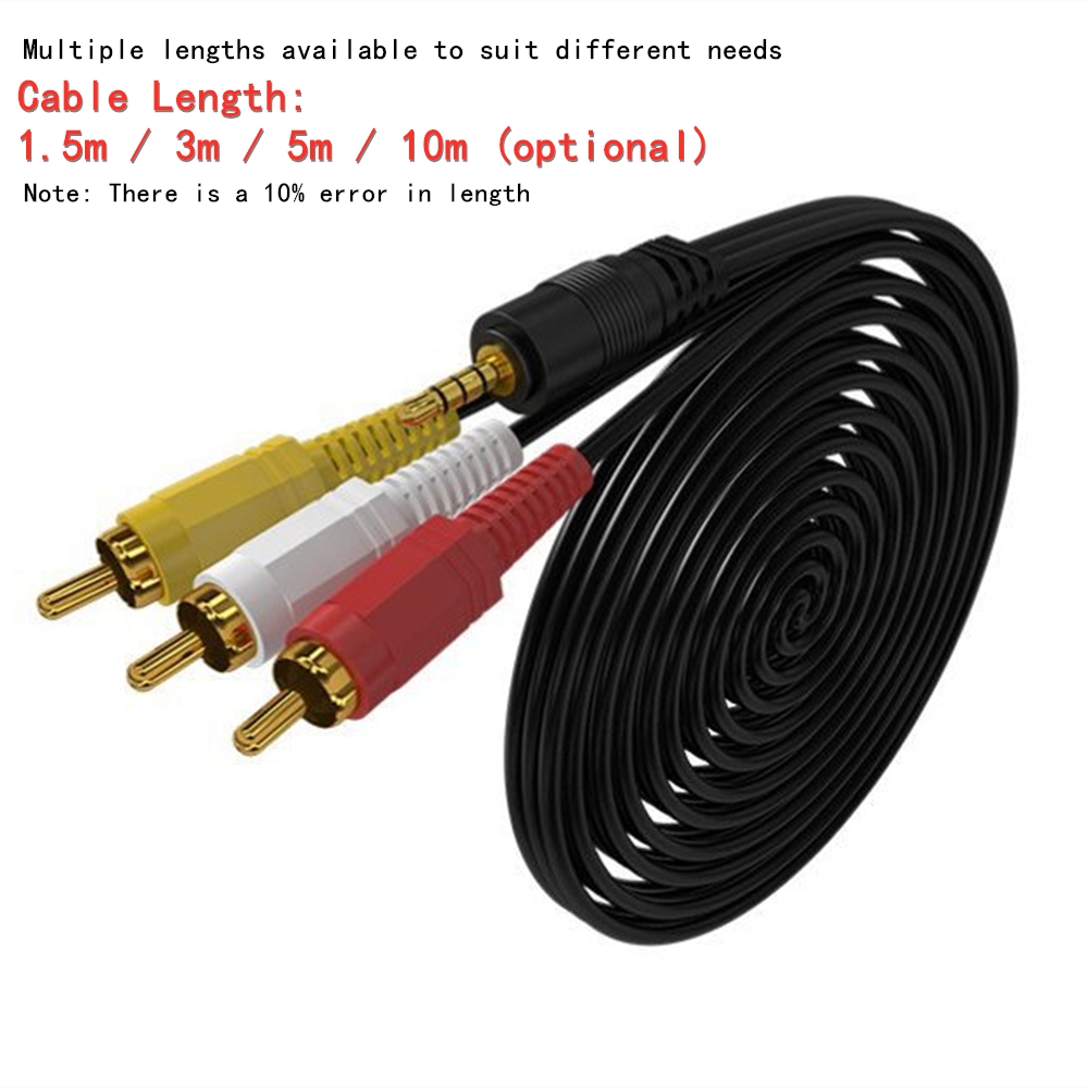 3,5 mm naar 3 RCA Audio Video  - Genius Home Cinema recensie en prijs