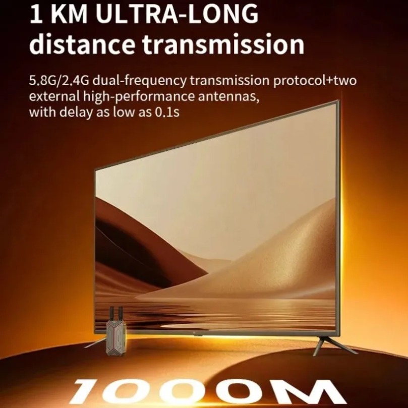 Dubbele antenne 1000M draadloz - Home Cinema Theatre recensie en prijs