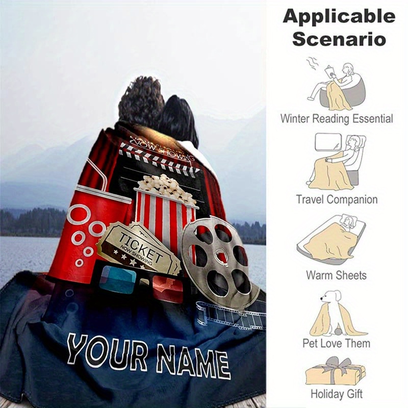 Aanpasbare fleece-deken met po - Home Cinema Night recensie en prijs