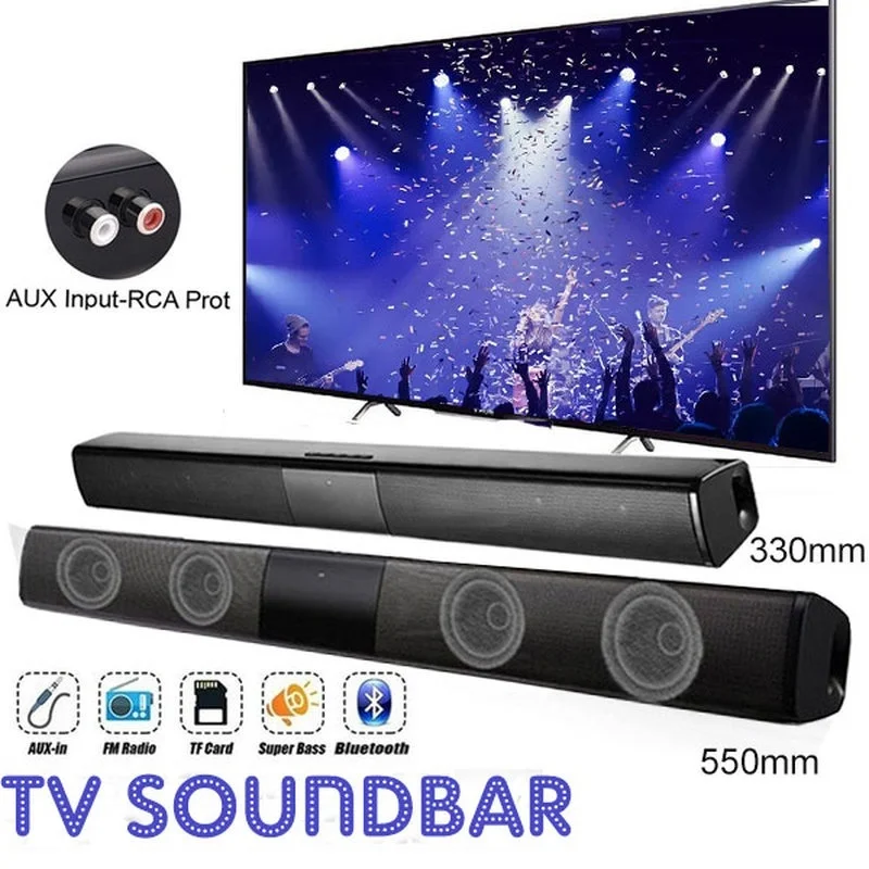 40W High Power Soundbar voor T - Home Cinema With Wireless Rear Speakers recensie en prijs