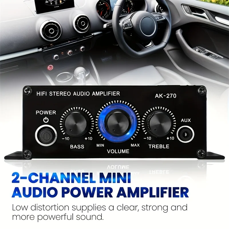 AK-270 400W Mini Eindversterke - Genius Home Cinema recensie en prijs