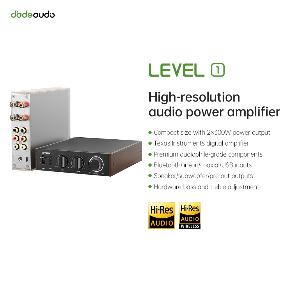JadeAudio Level 1 Desktop HiFi - Genius Home Cinema recensie en prijs