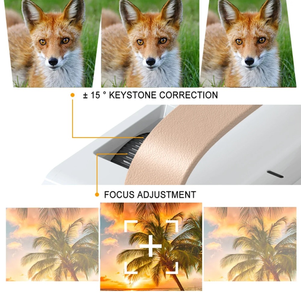Draagbare slimme 4K-projector  - Home Cinema Projector 4K recensie en prijs